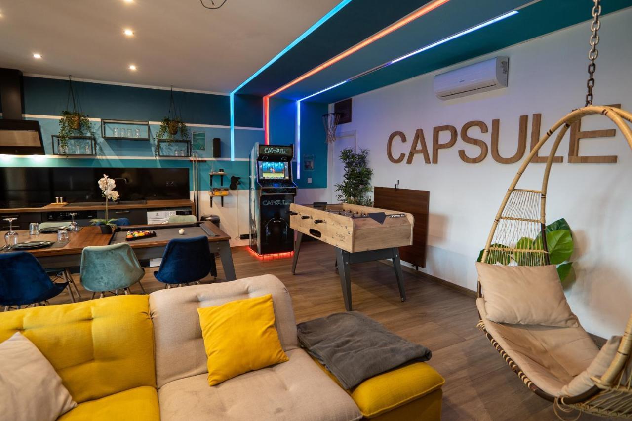 Apartamento Capsule Gaming Balneo & Billard & Babyfoot & Sauna 2 Valenciennes