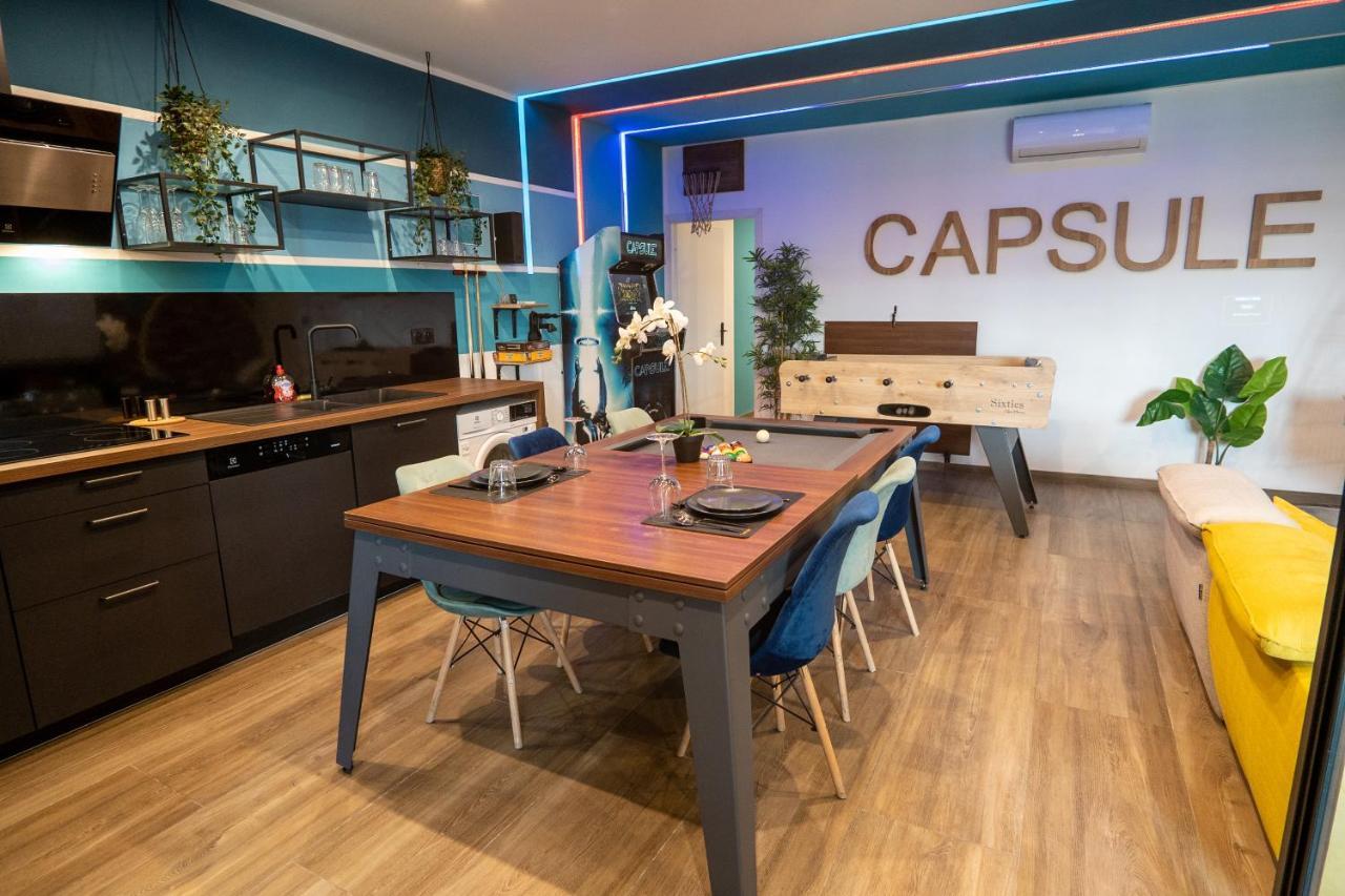Capsule Gaming Balneo & Billard & Babyfoot & Sauna 2